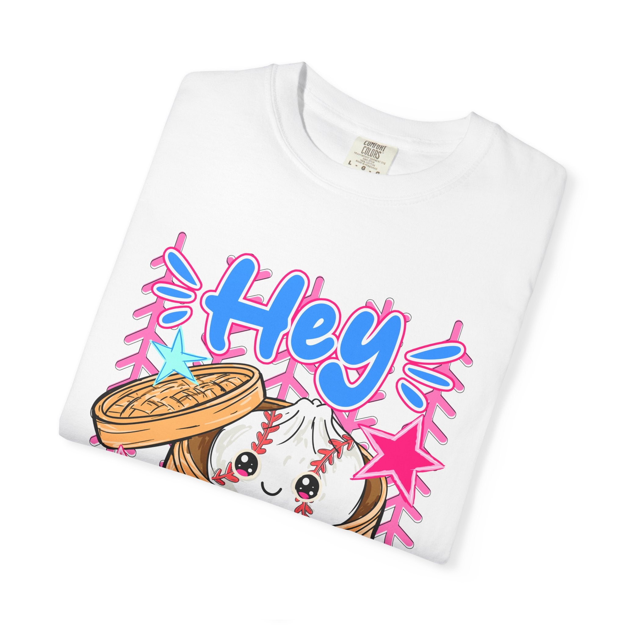 Hey Dumpling T-Shirt — Cute Kawaii Dumpling Graphic Tee