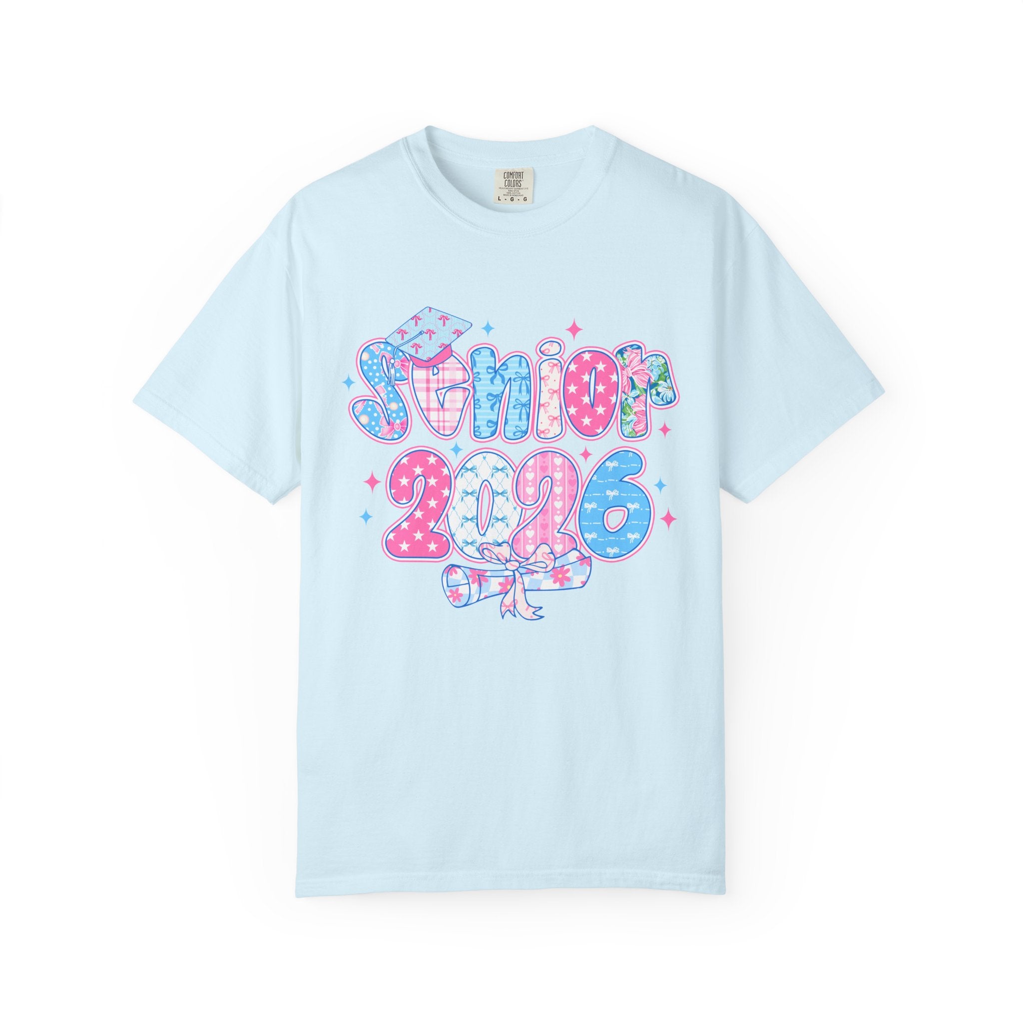 Senior 2026 Preppy Graphic T-Shirt