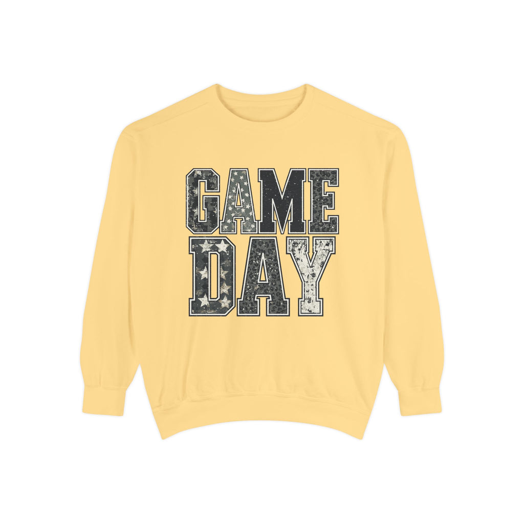 Game Day Sweatshirt – Vintage Distressed Sports Crewneck