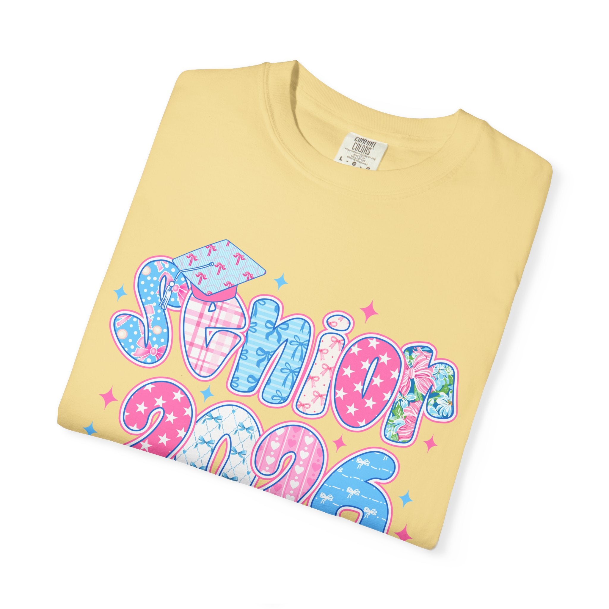Senior 2026 Preppy Graphic T-Shirt