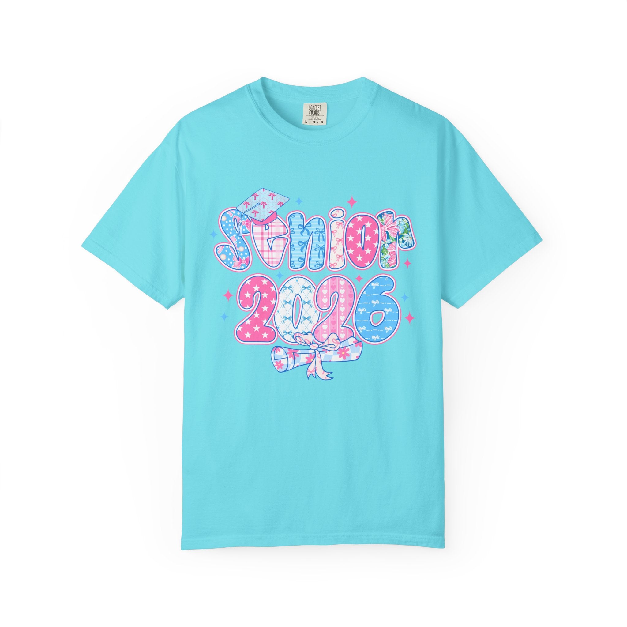Senior 2026 Preppy Graphic T-Shirt
