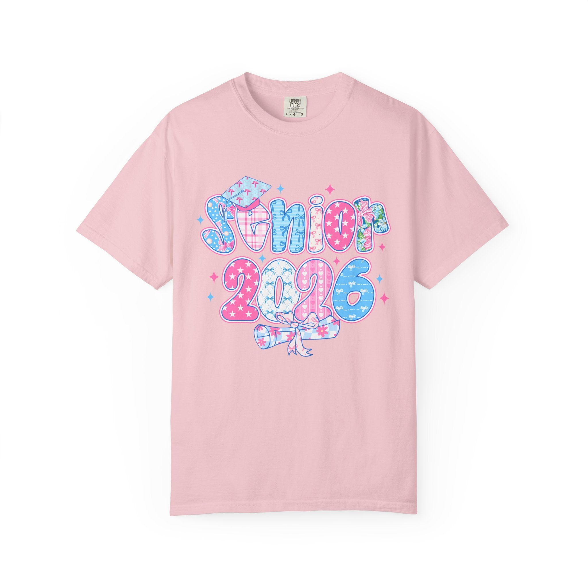 Senior 2026 Preppy Graphic T-Shirt
