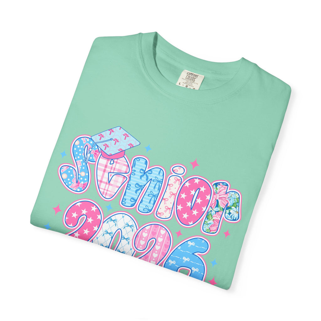 Senior 2026 Preppy Graphic T-Shirt