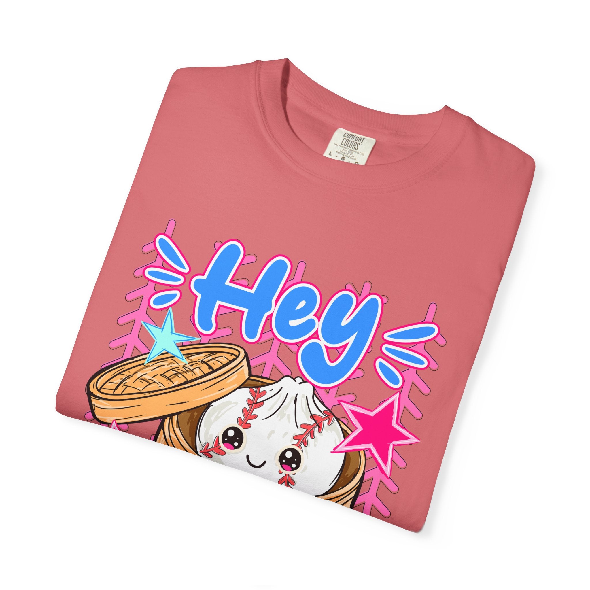 Hey Dumpling T-Shirt — Cute Kawaii Dumpling Graphic Tee