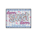 Dorm Sweet Dorm Heavy Duty Floor Mat – Personalized College Dorm Door Rug